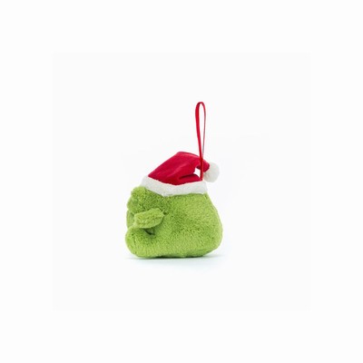 Jellycat Ricky Rain Frog Decoration USA | 30512KXQF